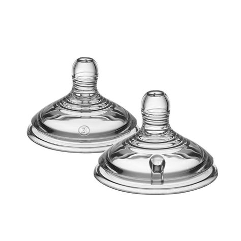 Tetina de silicona Tommee Tippee flujo rapido 6m+-0