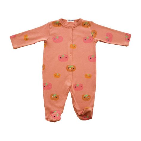 Set 2 enteritos de algodón estampados huerta niño-2