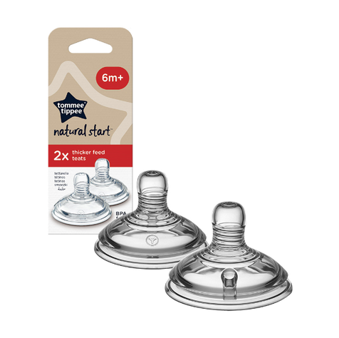 Tetina de silicona flujo grueso Tommee Tippee 6m+-1