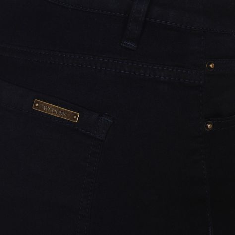 Jeans Recto Tiro Alto Pretina Basica-7