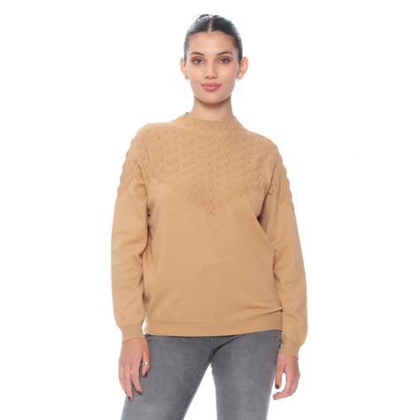 Sweater  Cuello Alto Manga Larga-0