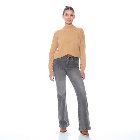 Sweater  Cuello Alto Manga Larga-2