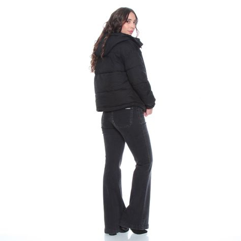 Parka Manga Larga Reversible Con Capucha Y Piel Sintetica-7