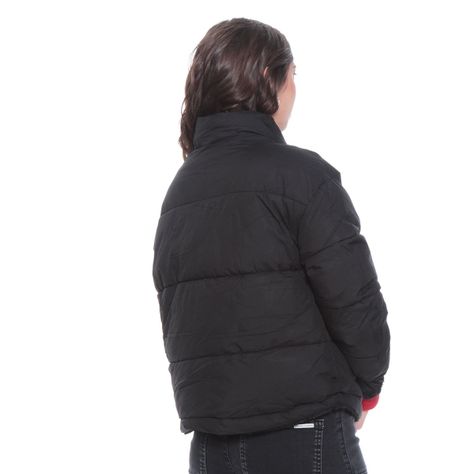 Parka Manga Larga Reversible Con Capucha Y Piel Sintetica-8