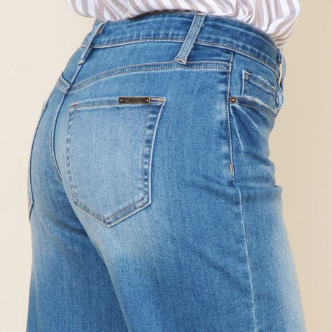 Jeans Crop Tiro Medio Pretina Basica 1 Boton-6
