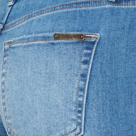 Jeans Crop Tiro Medio Pretina Basica 1 Boton-8