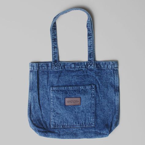 Bolso Con Bolsillo Denim-0