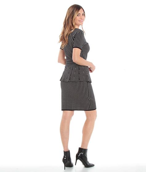 Vestido Cuadrille Con Volante E Cintura-1