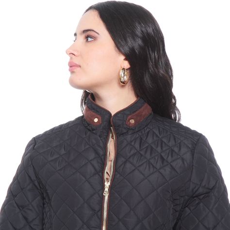 Parka Manga Larga Cuello Mao Con Bolsillo Ojal Y Rib En Costado-2