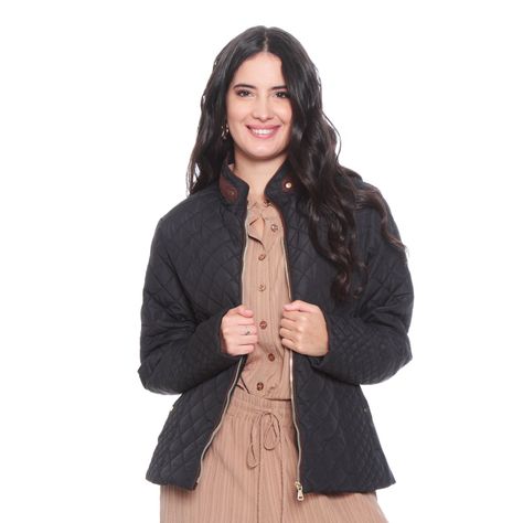 Parka Manga Larga Cuello Mao Con Bolsillo Ojal Y Rib En Costado-4