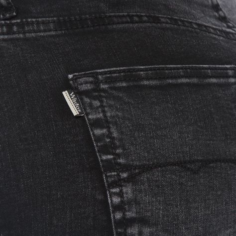 Jeans Flare Tiro Medio Pretina 1 Boton-8