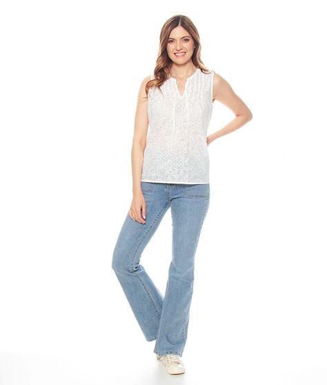 Blusa Sin Manga Solida Escote V Con Pabilo Ajustable-2