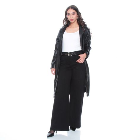 Jeans Wide Leg Tiro Alto Pretina Interna 1 Boton Corte Centro-4