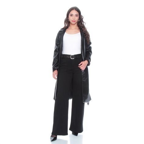Jeans Wide Leg Tiro Alto Pretina Interna 1 Boton Corte Centro-5