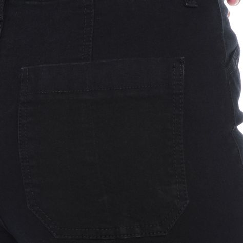 Jeans Wide Leg Tiro Alto Pretina Interna 1 Boton Corte Centro-8