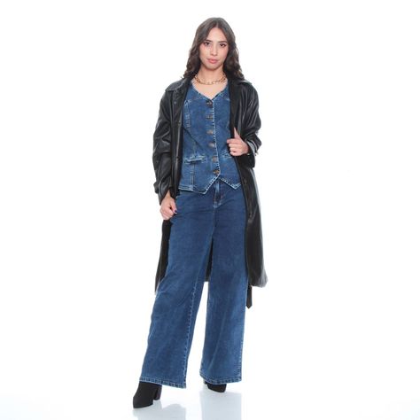 Chaqueta Vest Cortes Y Bolsillos Vivo-6