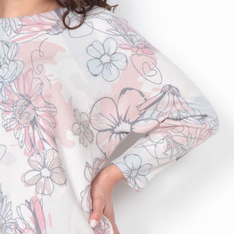 Sweater Sublimado Escote Redondo Manga 3/4-1