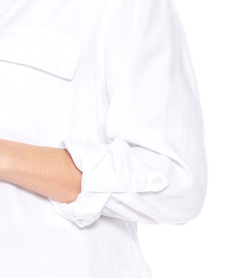 BLUSA MANGA LARGA AJUSTABLE LYOCELL CUELLO CAMISERO CON BOLSILLOS-7