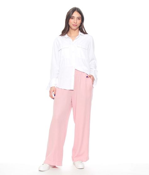BLUSA MANGA LARGA AJUSTABLE LYOCELL CUELLO CAMISERO CON BOLSILLOS-8