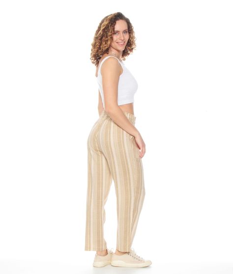 Pantalon Recto Listado-1