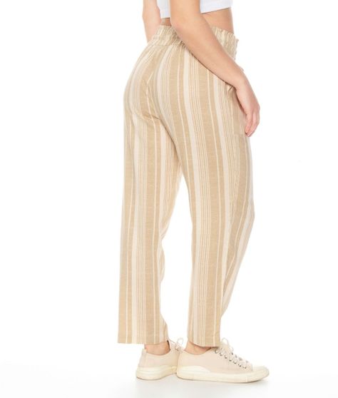Pantalon Recto Listado-4