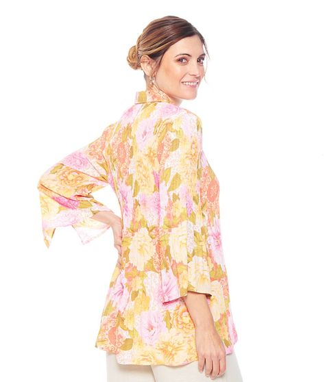 Blusa Plisada M 3/4 Estampada-7