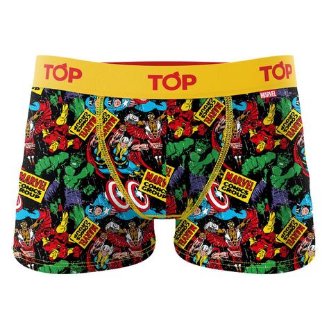 Bóxer Niño Algodón Marvel Pack 4 C14 -3