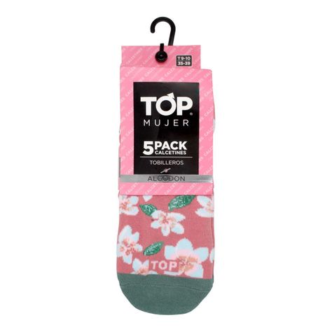 Calcetines Cortos Mujer Pack 5 C8 Top-6