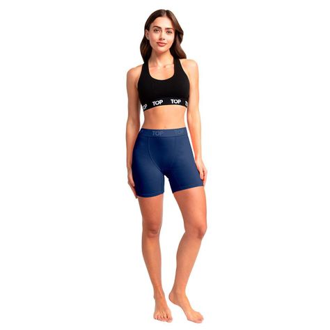 Bóxer Mujer Medio Algodón Pack 5 C1 Top-1