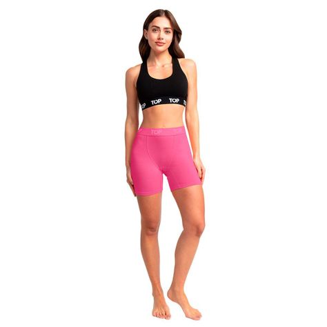 Bóxer Mujer Medio Algodón Pack 5 C1 Top-3
