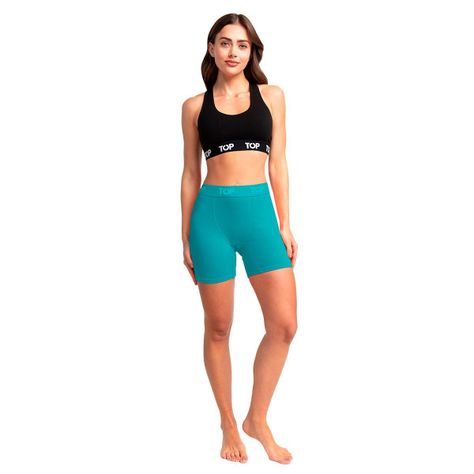 Bóxer Mujer Medio Algodón Pack 5 C1 Top-5