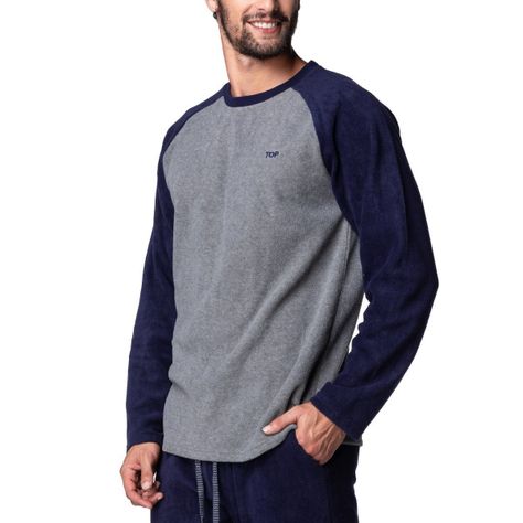 Pijama Invierno Hombre Micropolar C2 TOP-1