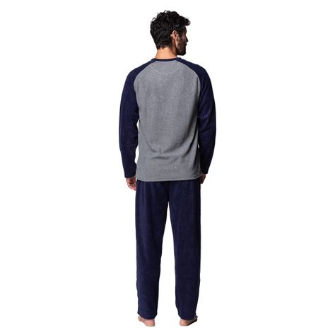 Pijama Invierno Hombre Micropolar C2 TOP-2