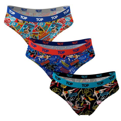 Calzón Bikini Algodón DC Pack 3 C10 TOP-5