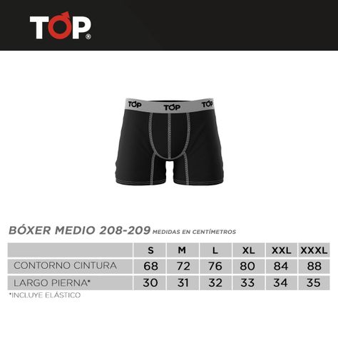 Bóxer Medio Microfibra Pack 3 C7 Top-4