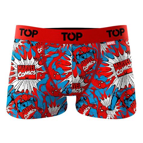 Bóxer Niño Algodón Marvel Pack 4 C15 TOP-2
