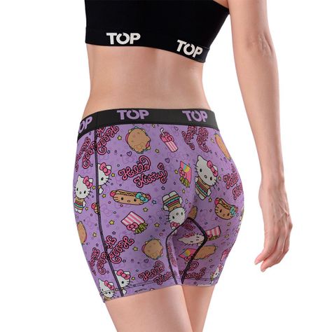 Bóxer Medio MUJER Algodón Pack 3 Hello Kitty C2 TOP-4
