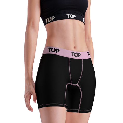 Bóxer Mujer Medio Algodón Pack 3 C8 TOP-1