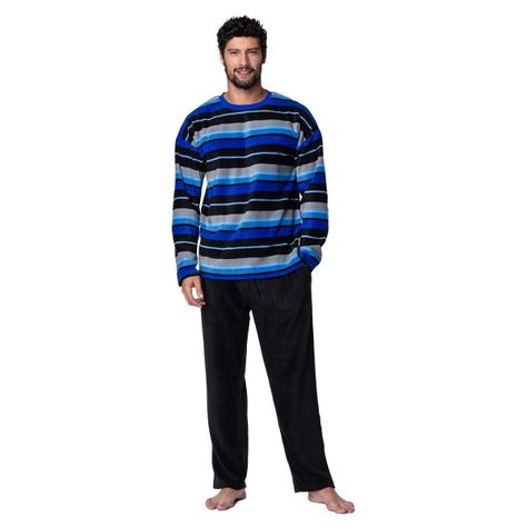 Pijama Hombre Invierno Micropolar C1 TOP-0
