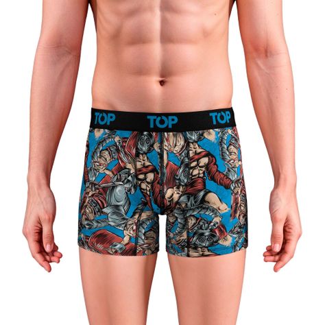 Bóxer Medio Algodón Pack 3 Guerreros - Gladiadores C4 TOP-3