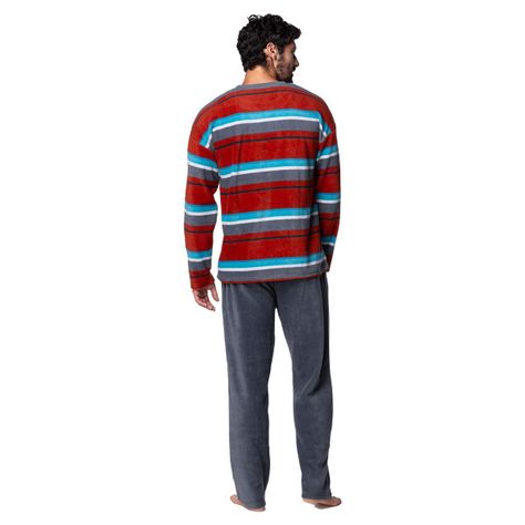 Pijama Hombre Invierno Micropolar C2 TOP-1