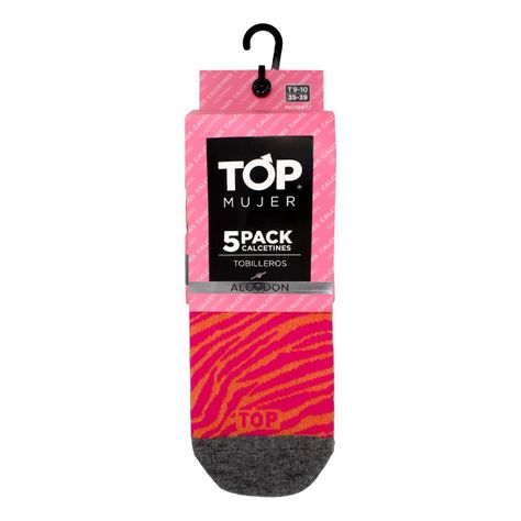 Calcetines Cortos Mujer Pack 5 C7 Top-6