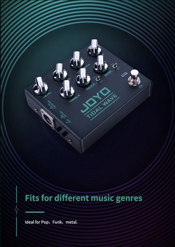 Pedal Joyo Tidal Wave Bass Preamp R-30-3