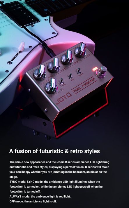 Pedal Joyo Rigel High Gain Preamp R-24-1