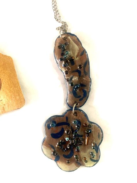 collar de arcilla polimérica hecho a mano diseño exclusivo-1