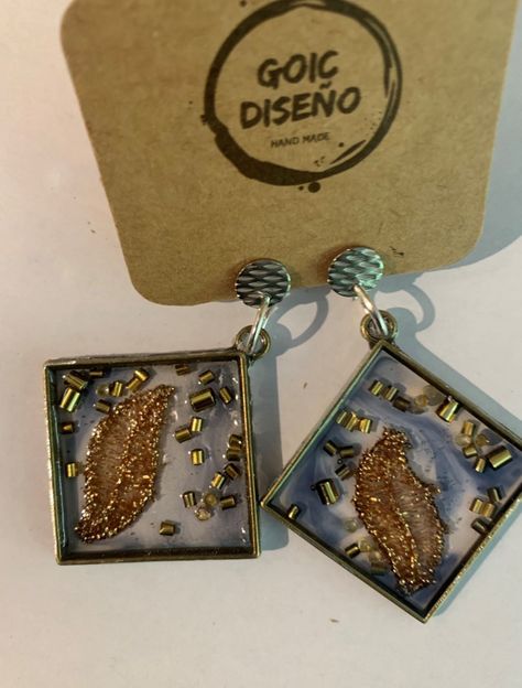 aros de resina con borde de metal-0