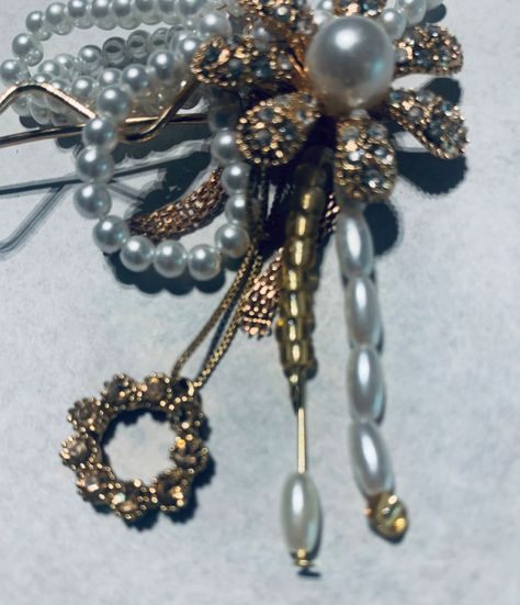 broche para el pelo diseño exclusivo hecho a mano-0