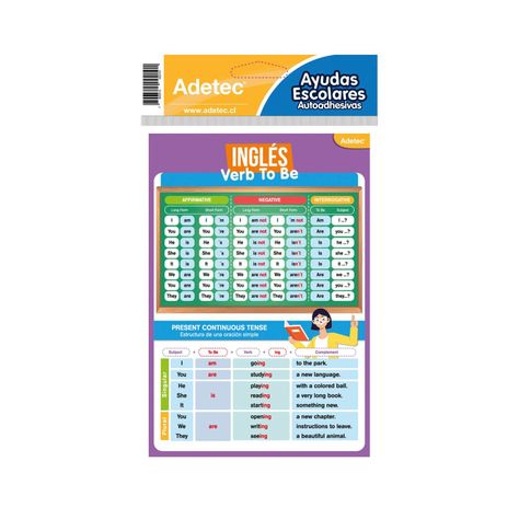 Ayuda Escolar Autoadhesiva Inglés-0