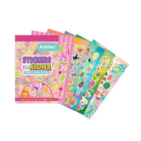 Block de Stickers con aroma-1