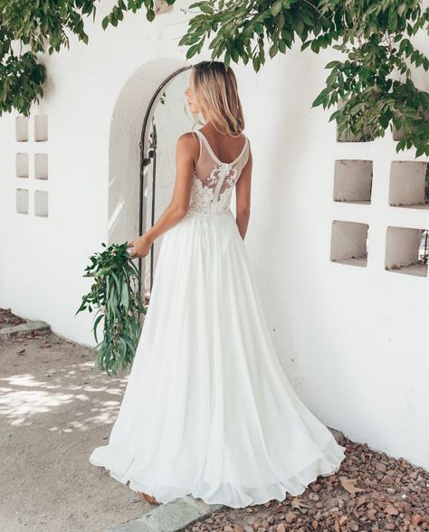 Vestido Largo de Novia Florencia Ivory-1